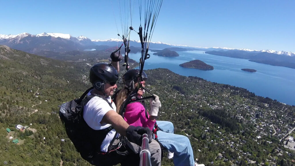 fotos parapente bariloche