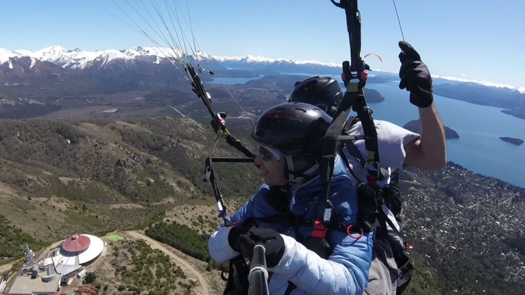 imagenes vuelos parapente bariloche