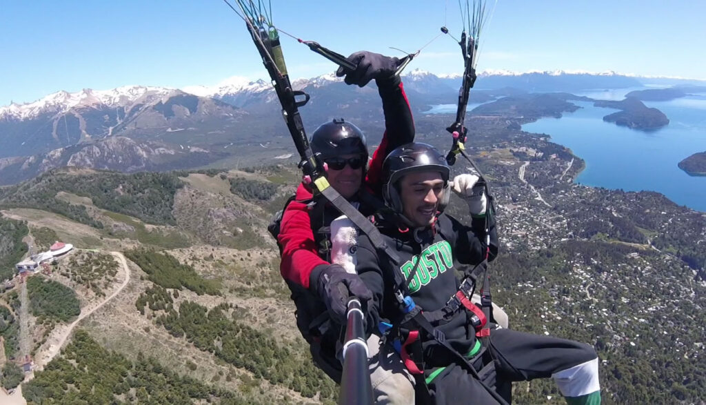 paracaidismo vs el parapente